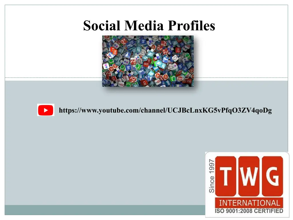 social media profiles 2