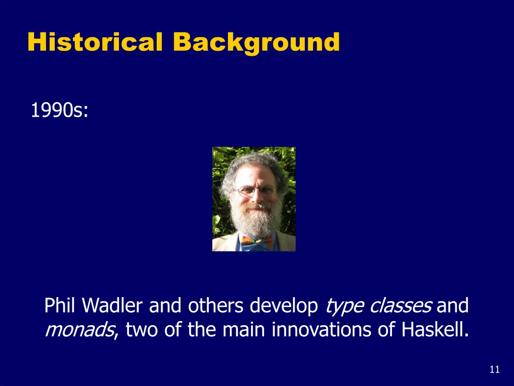historical background 7