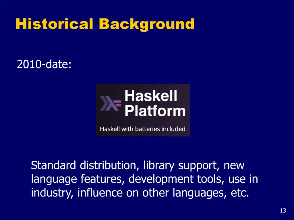 historical background 9