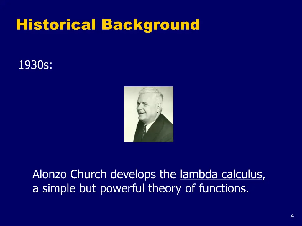 historical background