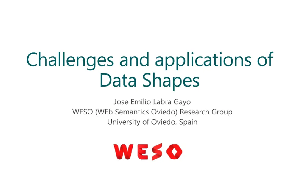 challenges and applications of data shapes