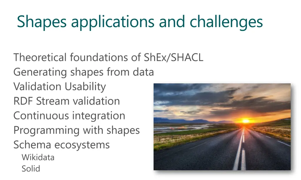 shapes applications and challenges