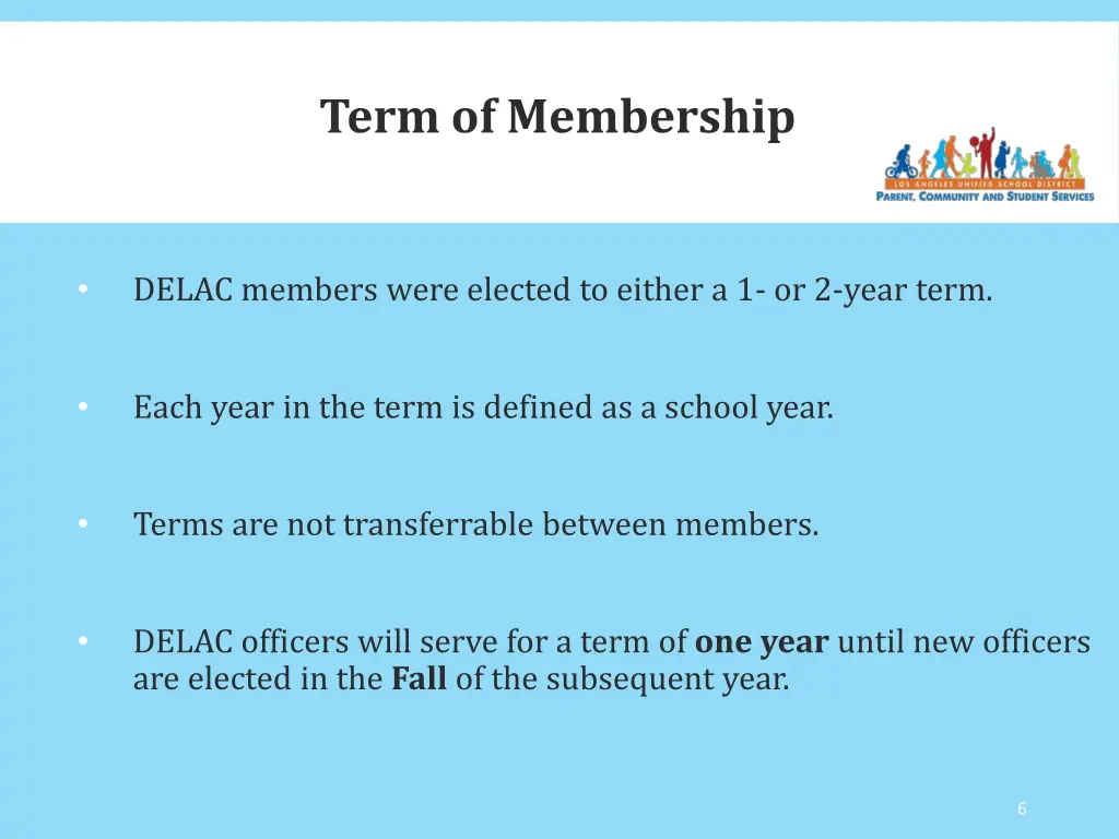 term of membership