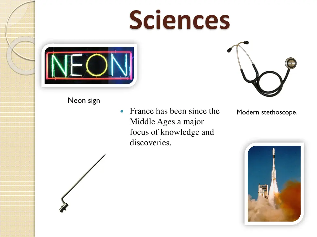 sciences