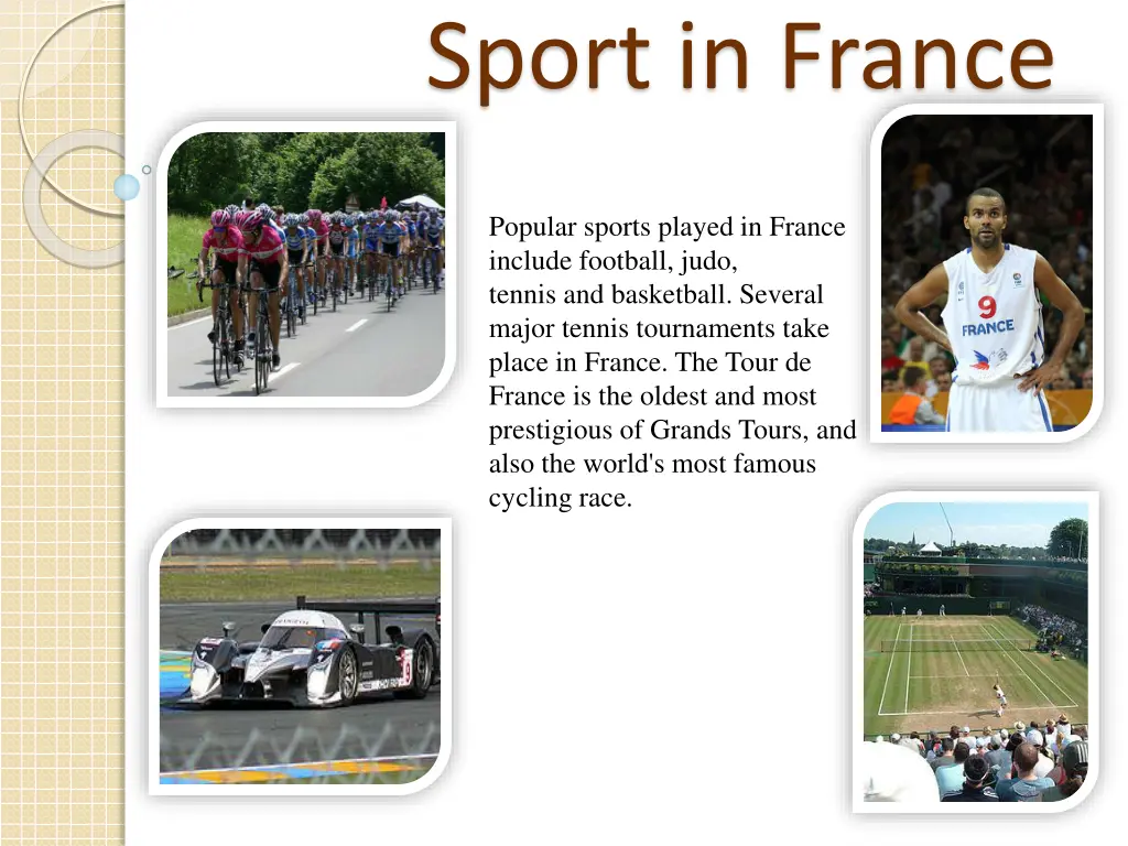 sport in france