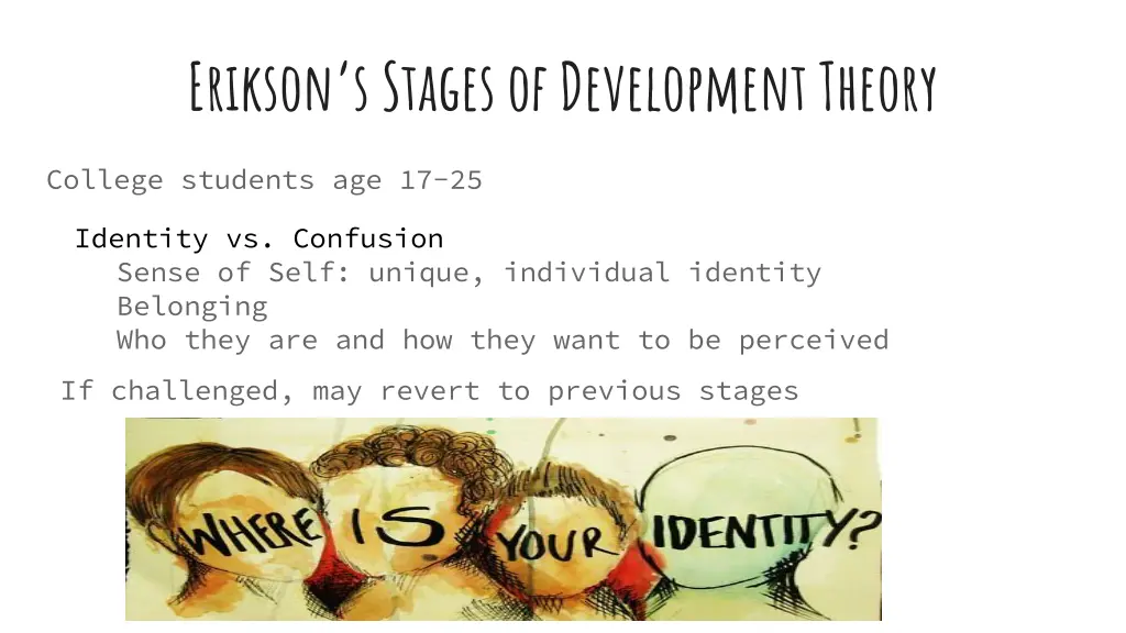 erikson s stages of development theory