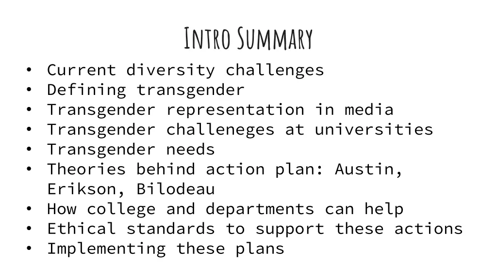 intro summary