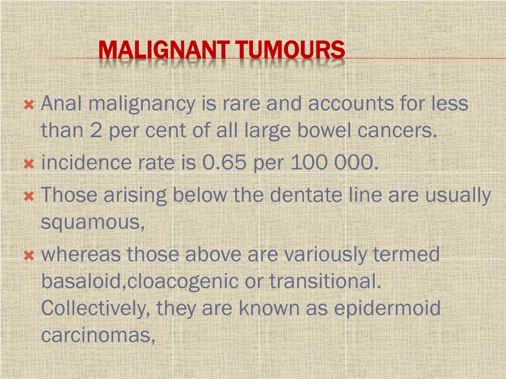 malignant tumours malignant tumours