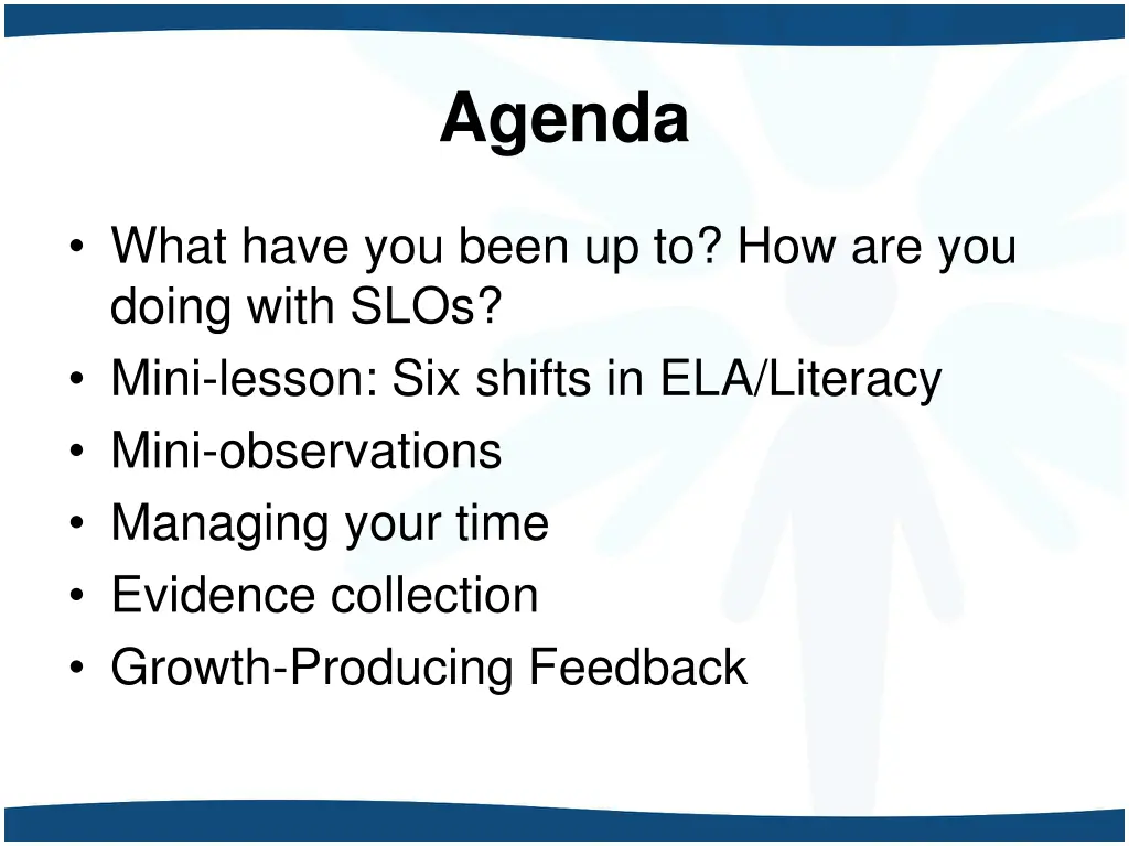 agenda