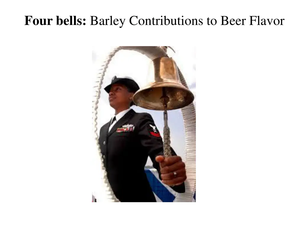 four bells barley contributions to beer flavor