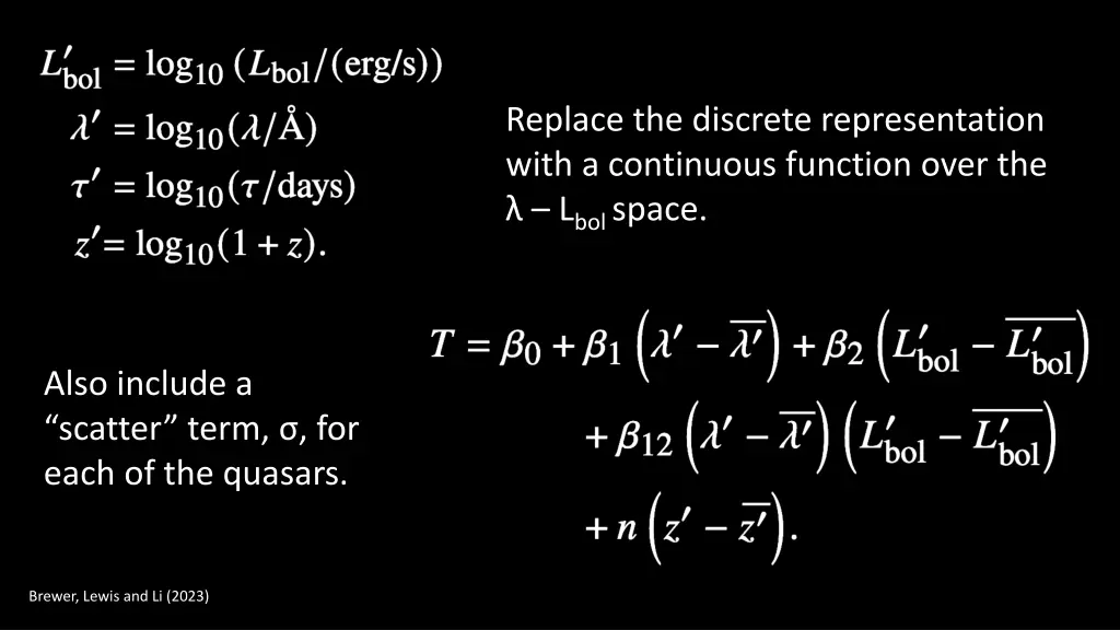 replace the discrete representation with