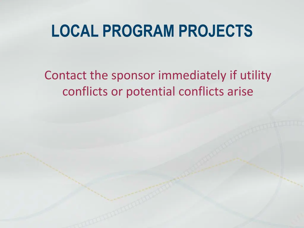local program projects