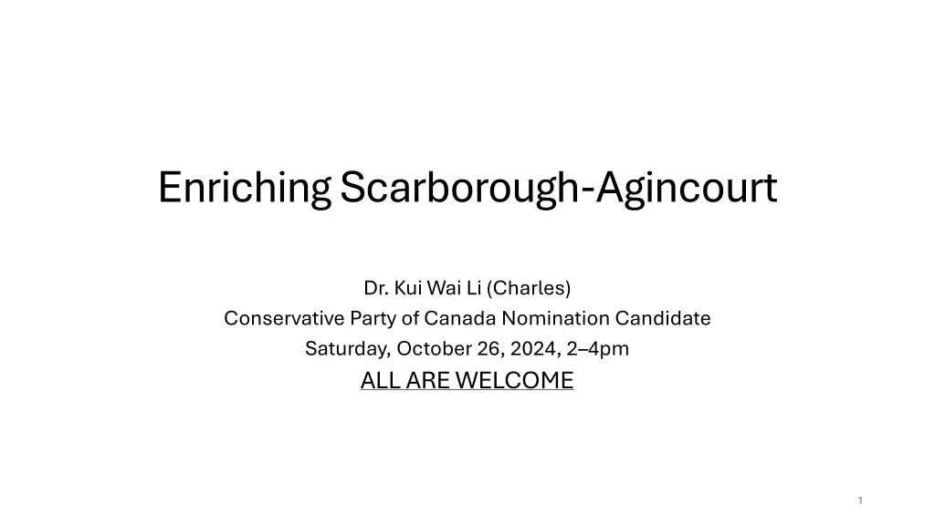 enriching scarborough agincourt