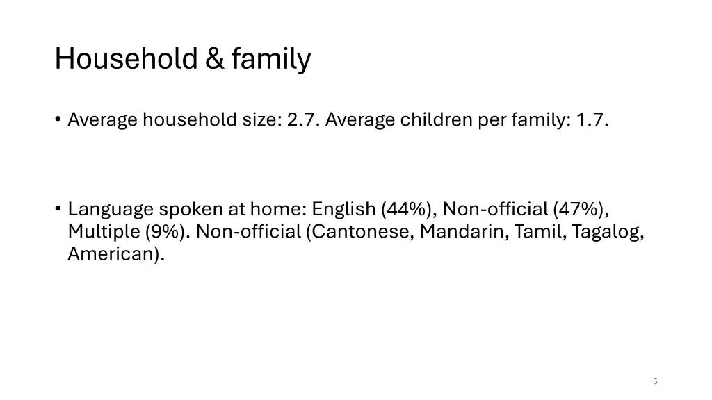 household family