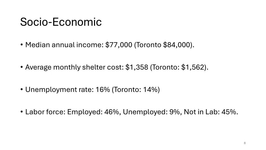 socio economic