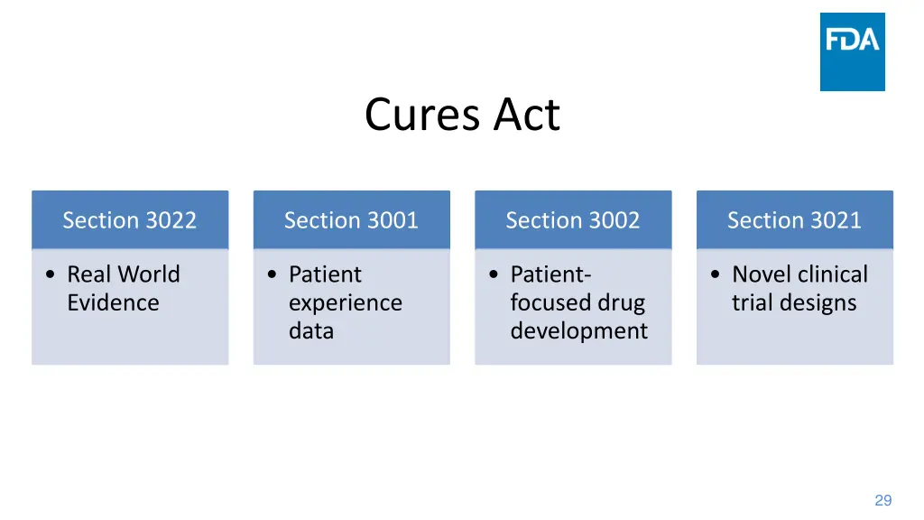cures act