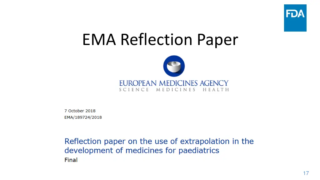 ema reflection paper