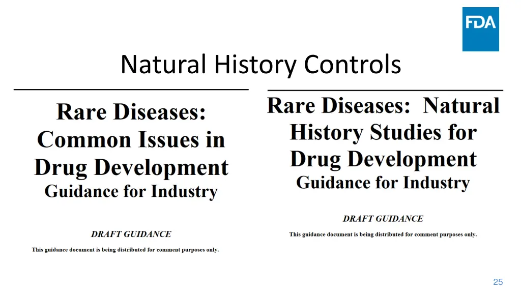 natural history controls