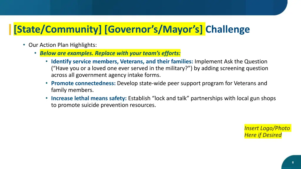 state community governor s mayor s challenge
