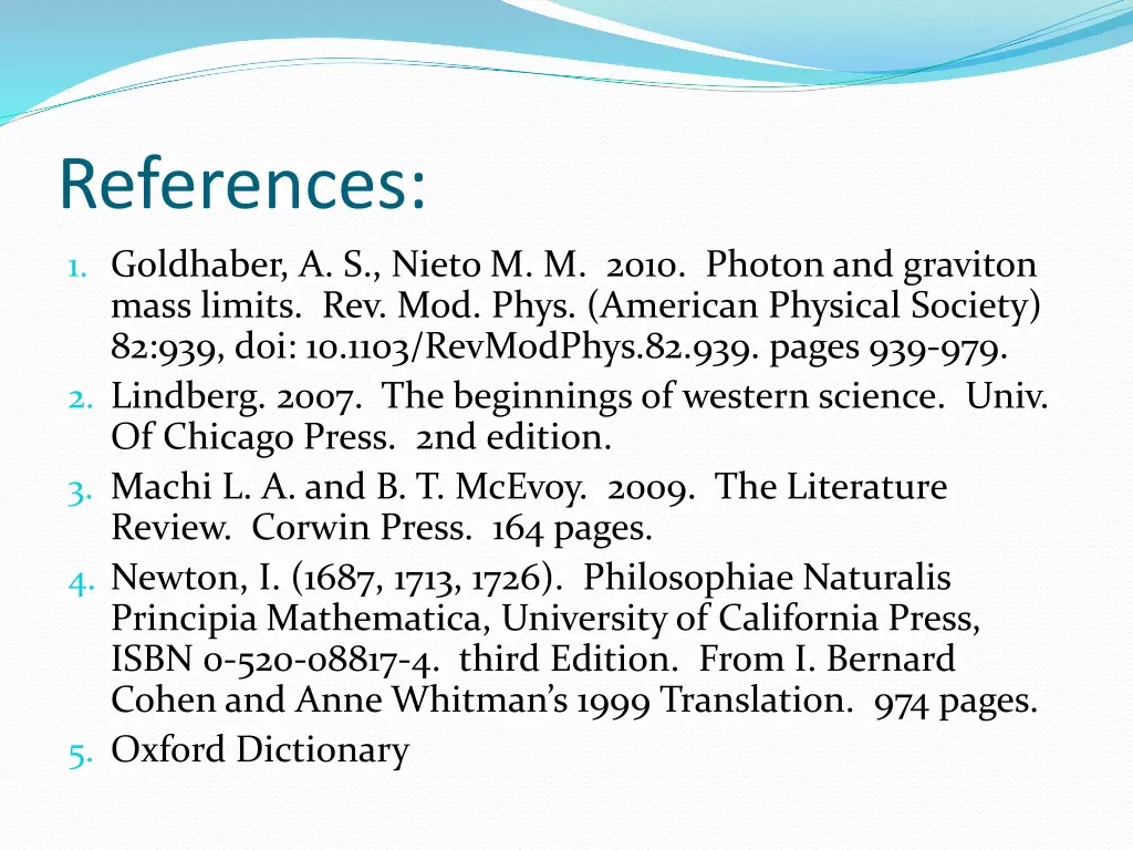 references