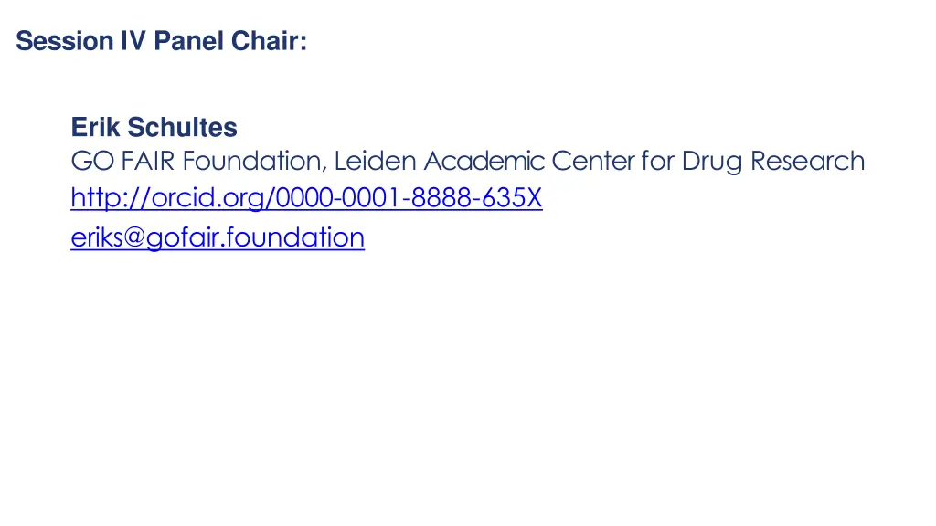 session iv panel chair