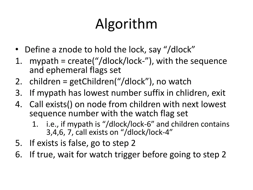 algorithm