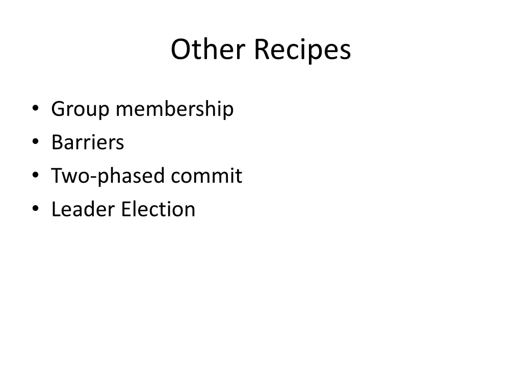 other recipes