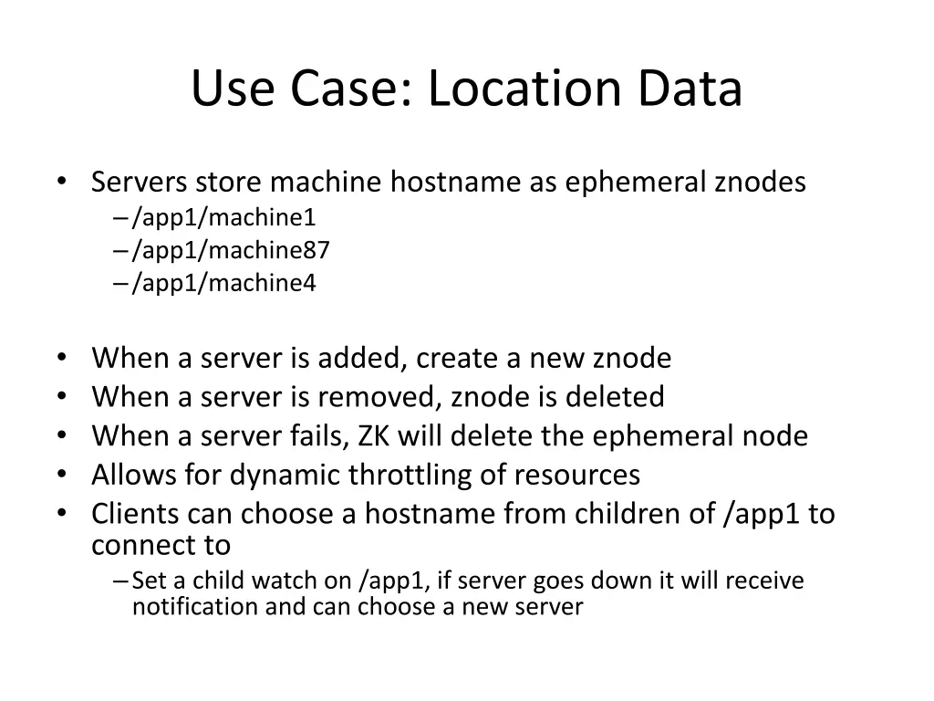use case location data