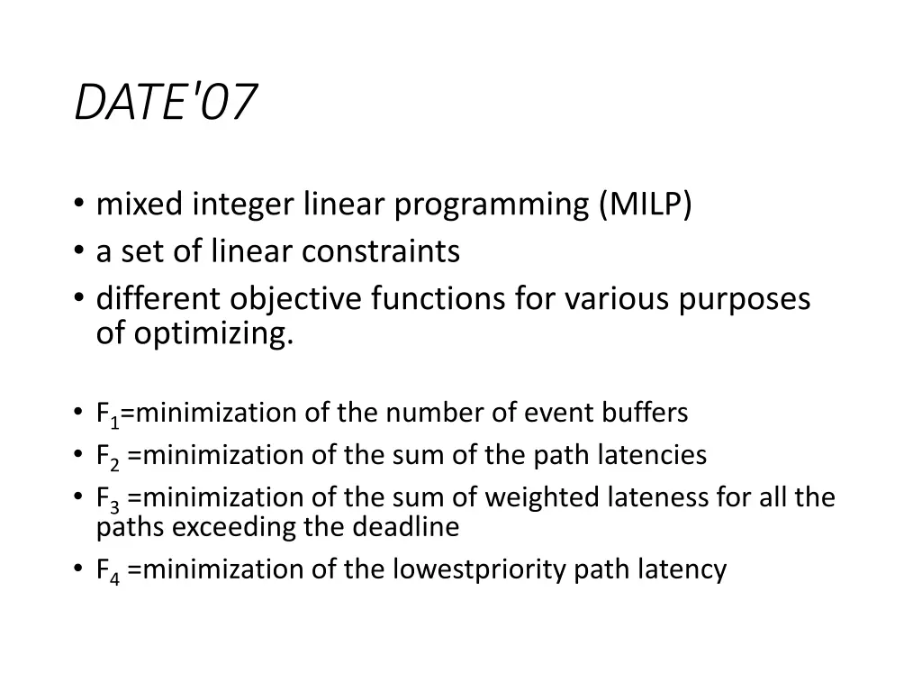date 07