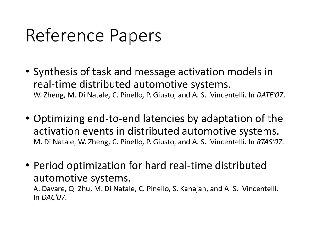 reference papers