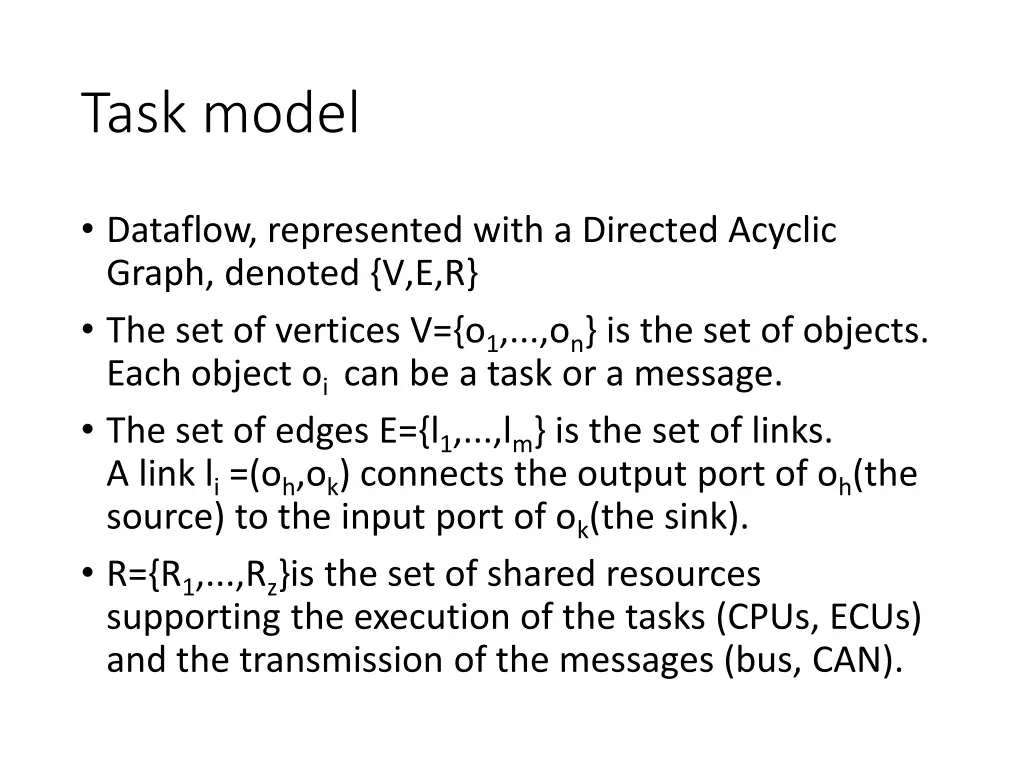 task model