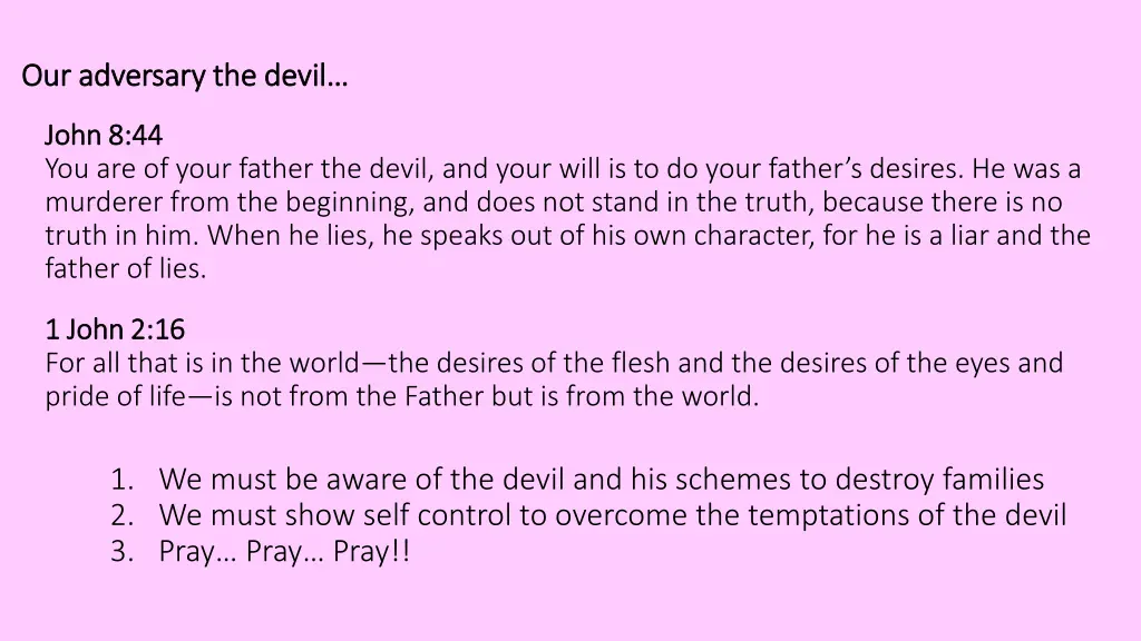 our adversary the devil our adversary the devil