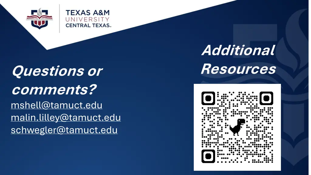 additional resources