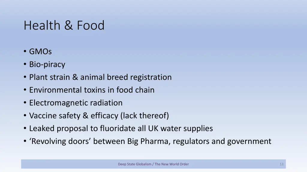 health food