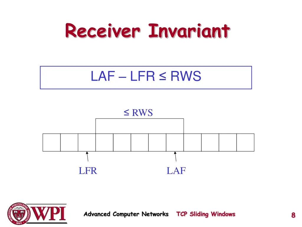 receiver invariant
