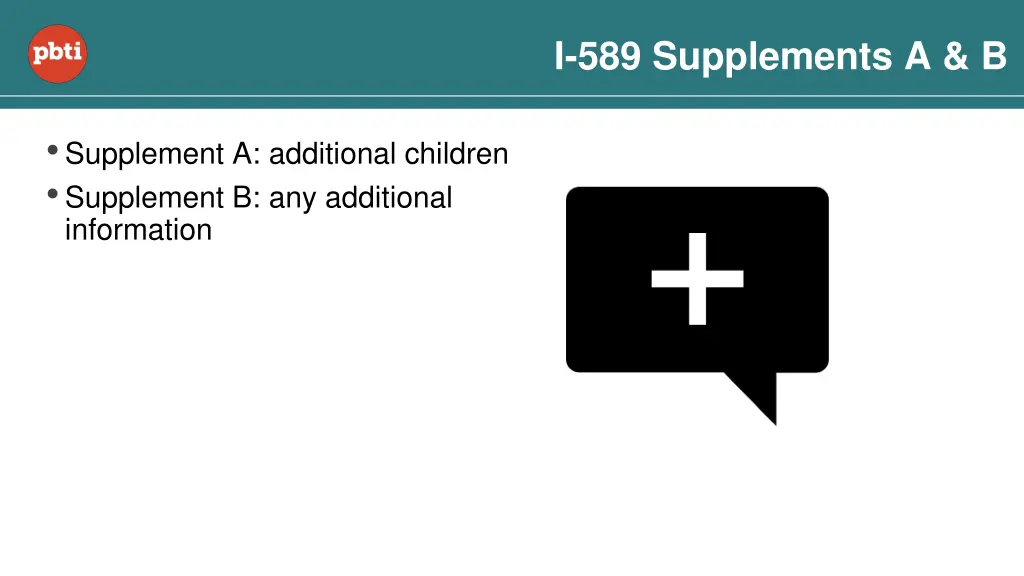 i 589 supplements a b
