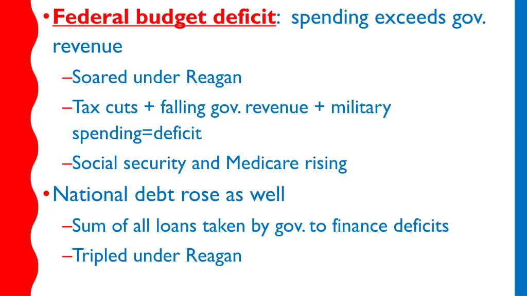 federal budget deficit spending exceeds