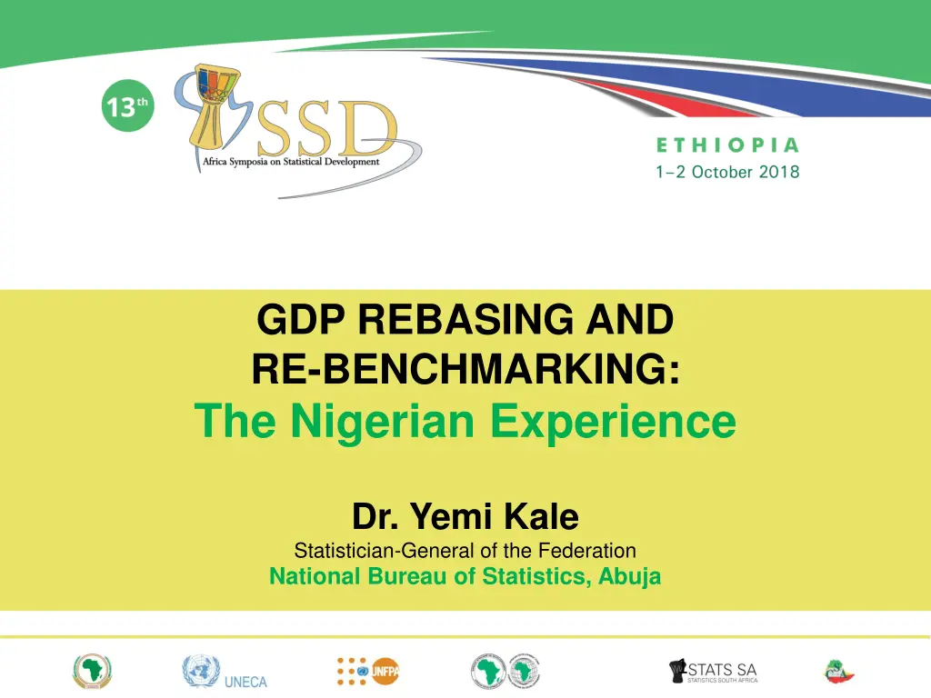 gdp rebasing and re benchmarking the nigerian