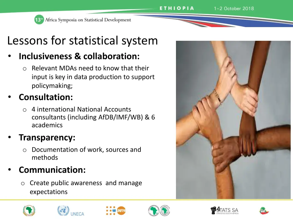 lessons for statistical system