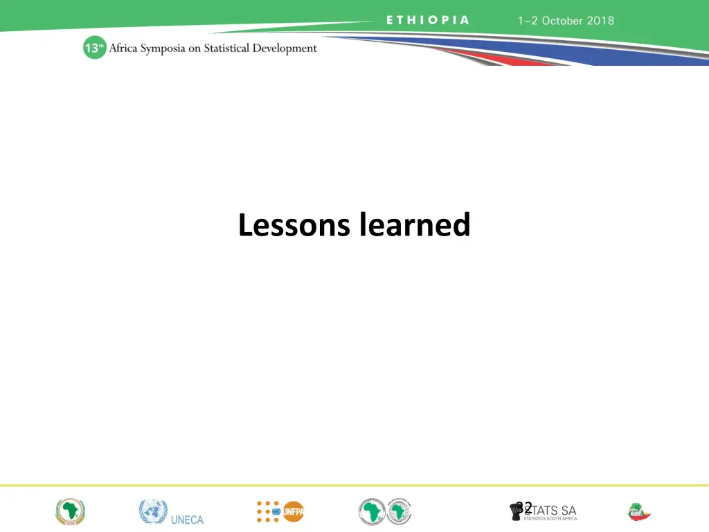 lessons learned