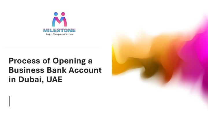 process of opening a business bank account
