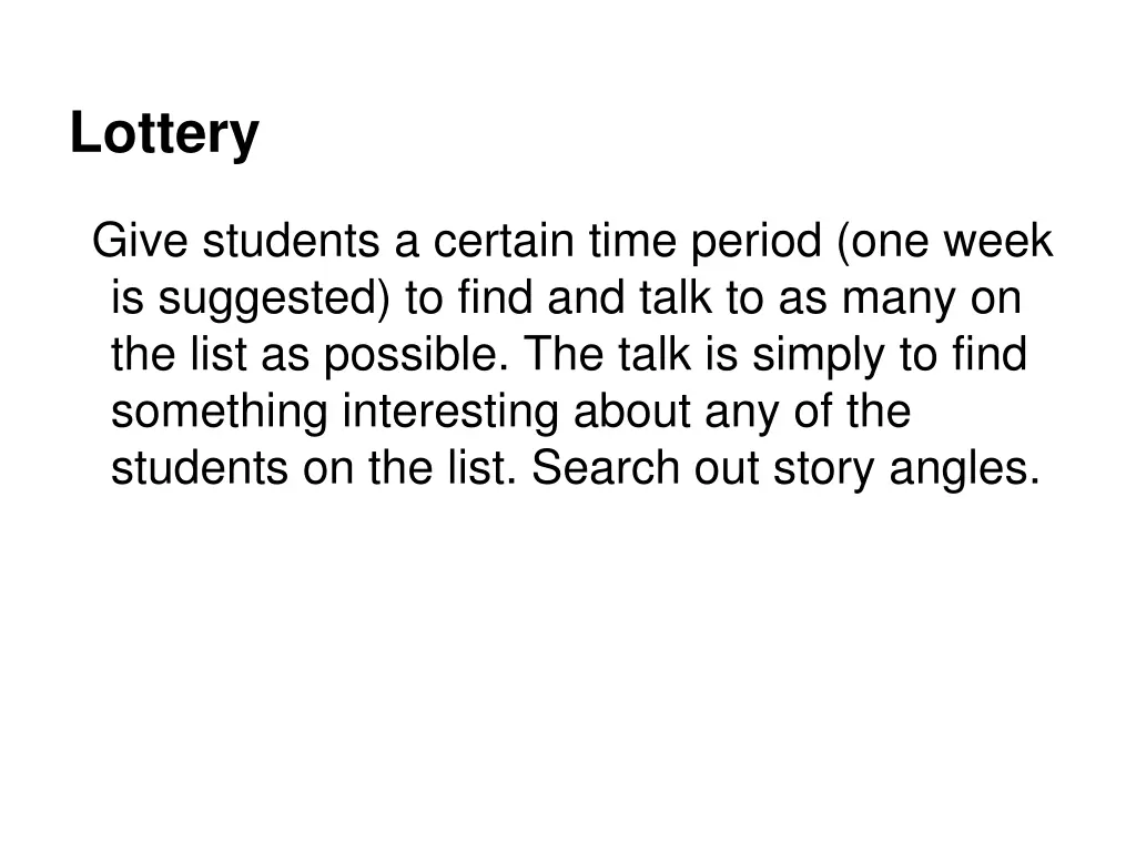 lottery 1