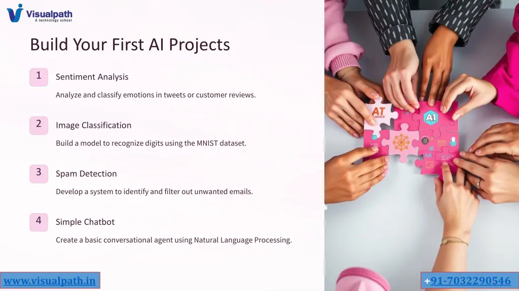 build your first ai projects