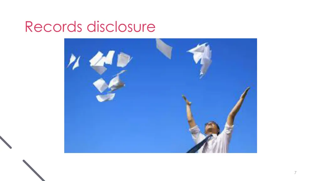records disclosure