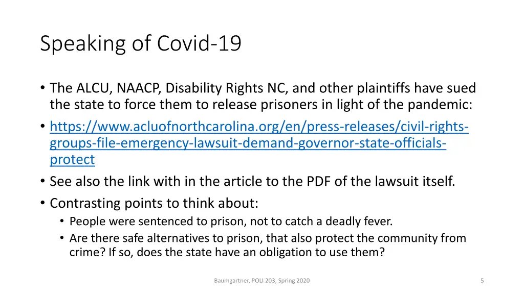 speaking of covid 19