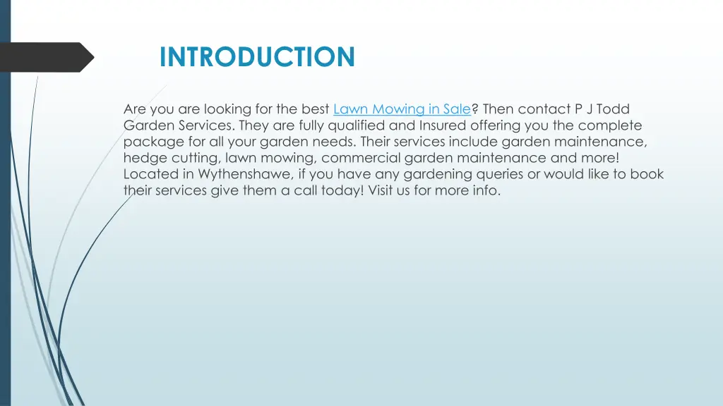 introduction
