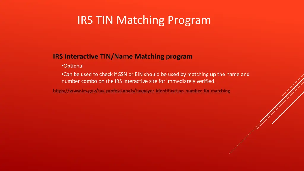 irs tin matching program