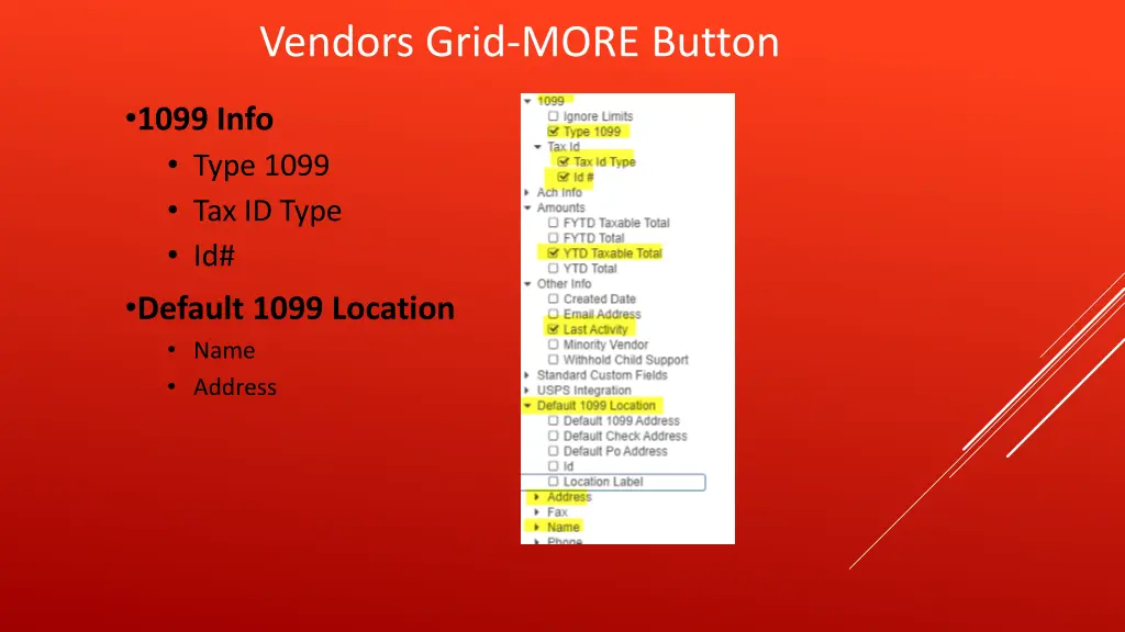 vendors grid more button