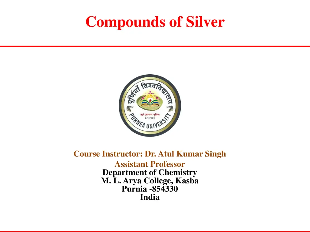 compounds of silver