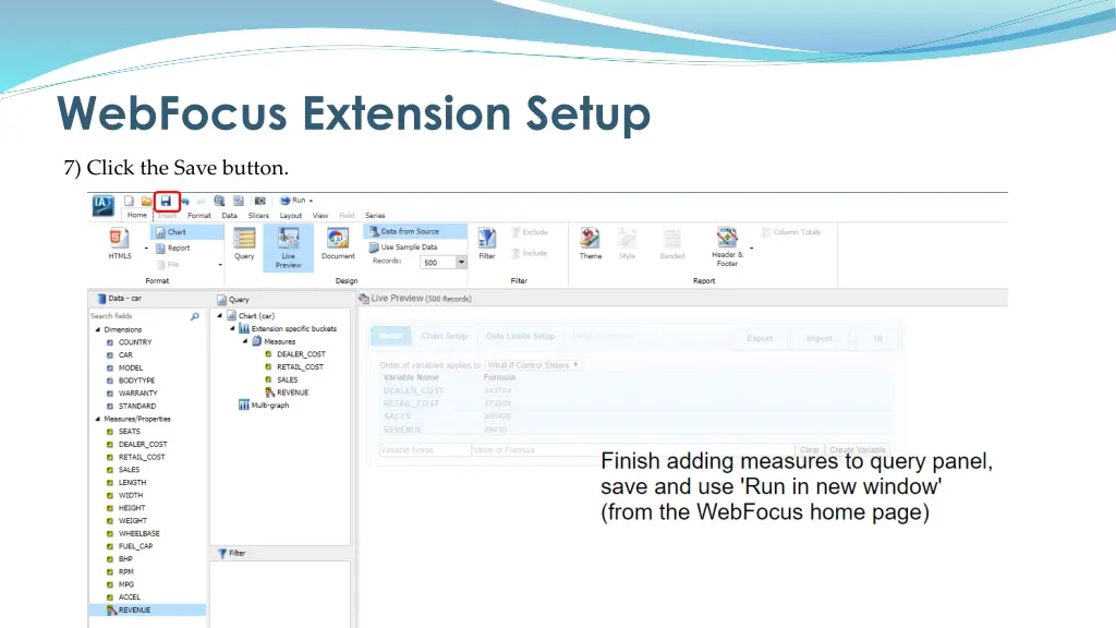 webfocus extension setup 3